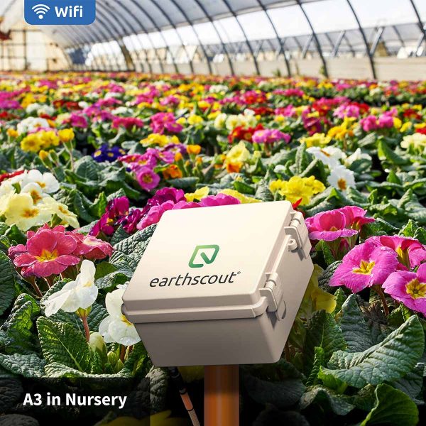 A4 Wifi Soil Moisture Sensor with Irrigation App (Greenhouse/Nursery)