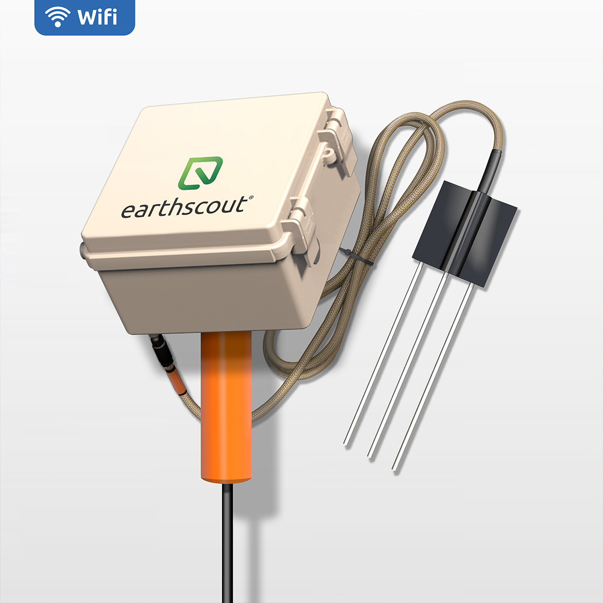 A4 Wifi Soil Moisture Sensor with Irrigation App (Greenhouse/Nursery)
