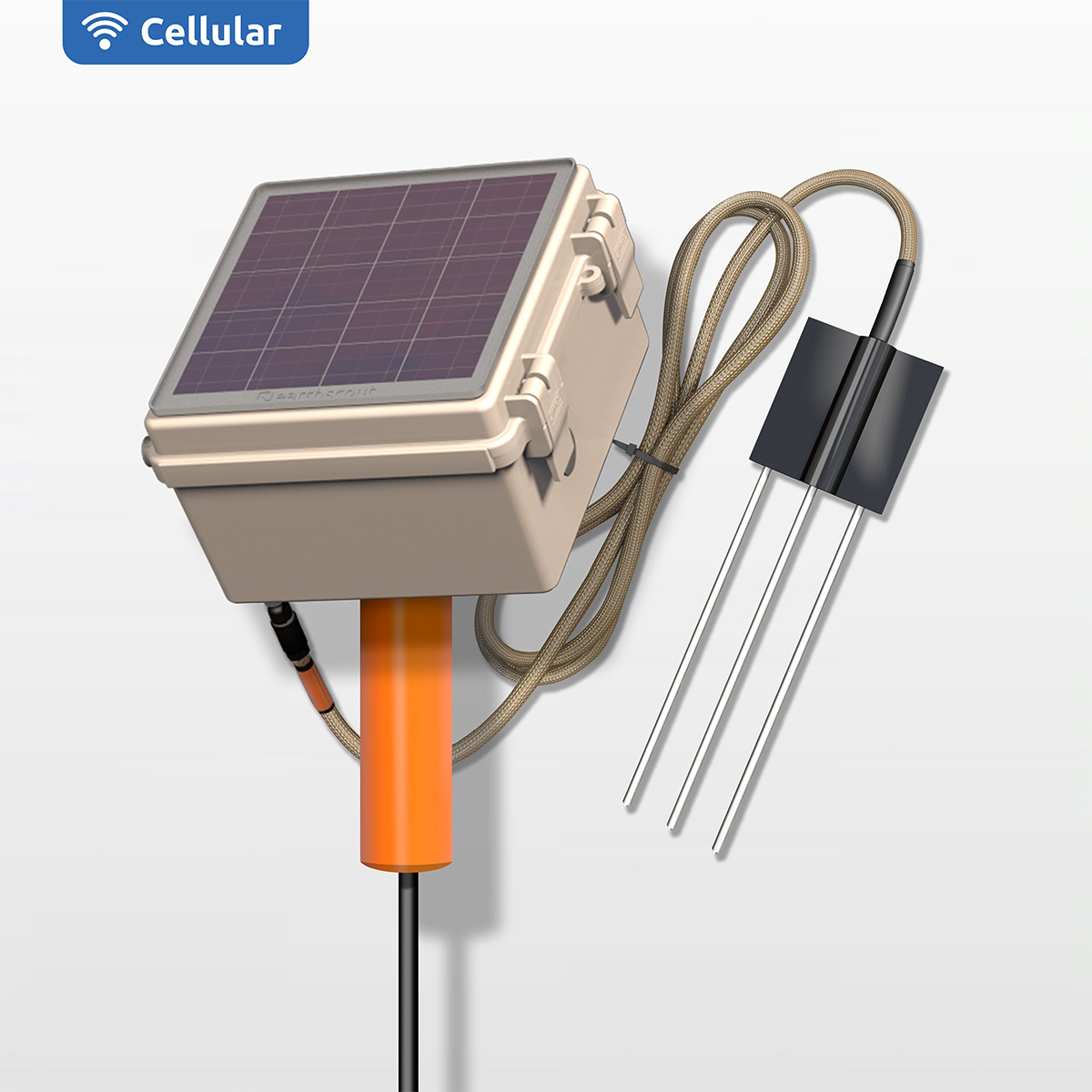 L4 Cellular Soil Moisture Sensor with Irrigation App - No Cellular Data Fees for 5 Years