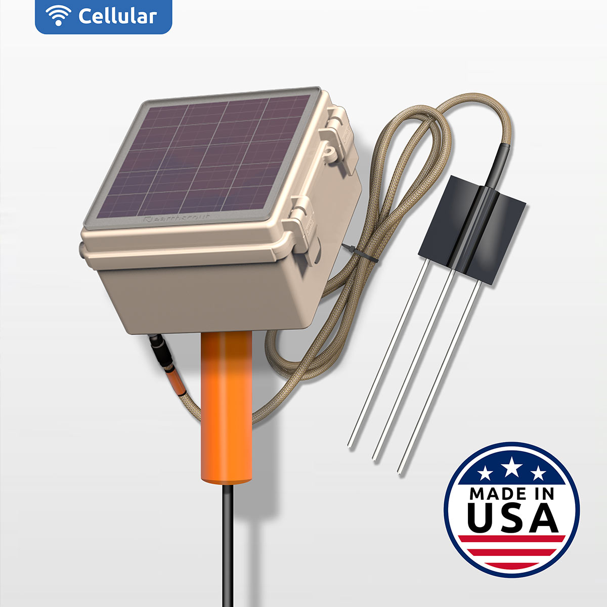 L4 Cellular Soil Moisture Sensor with Irrigation App - No Cellular Data Fees for 5 Years