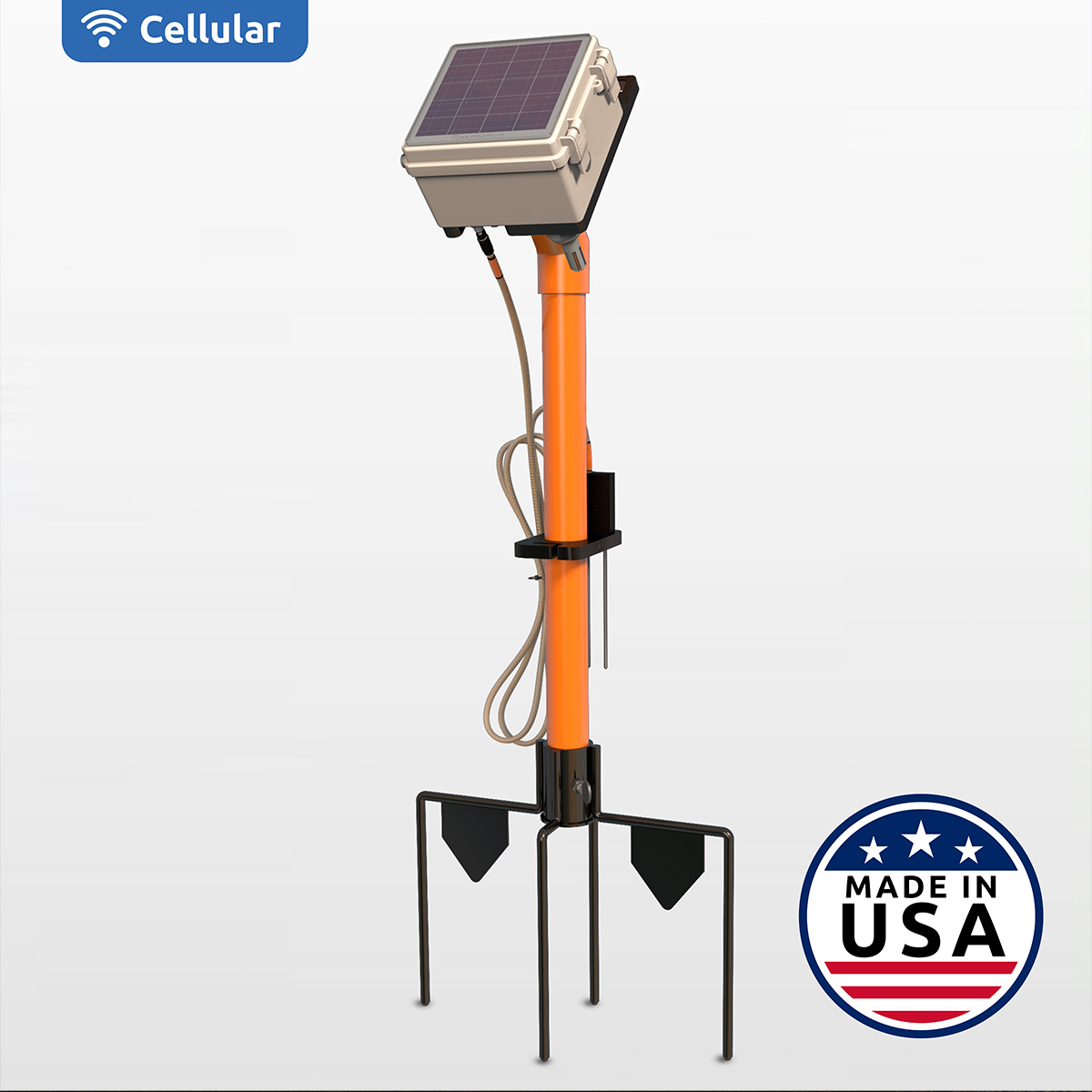 L4 Plus Cellular Soil Moisture Sensor with Irrigation App - No Cellular Data Fees for 5 Years