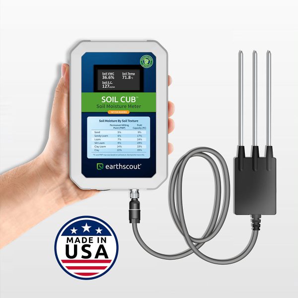 NEW! SOIL CUB 5-in-1 Soil Moisture Meter with TDR Sensor